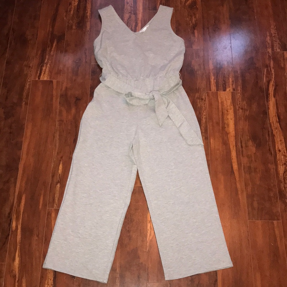 Pop sugar ponte cropped jumpsuit